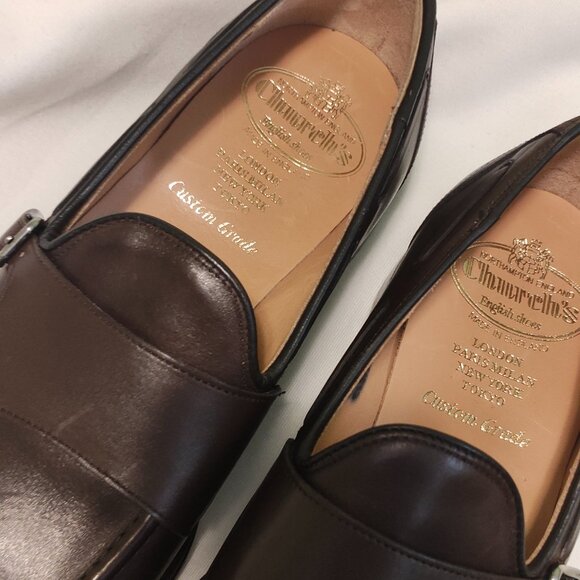 New Church's Double Monk Loafers Brown 6UK. 7US - Picture 11 of 15